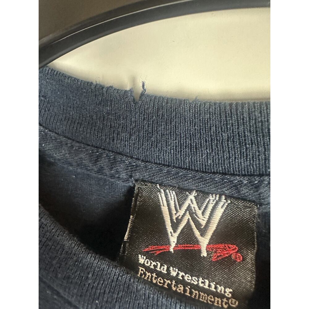WWE 2007 John Cena Championship Graphic Black T-Shirt Hybrid Junior Size Large - Picture 5 of 11